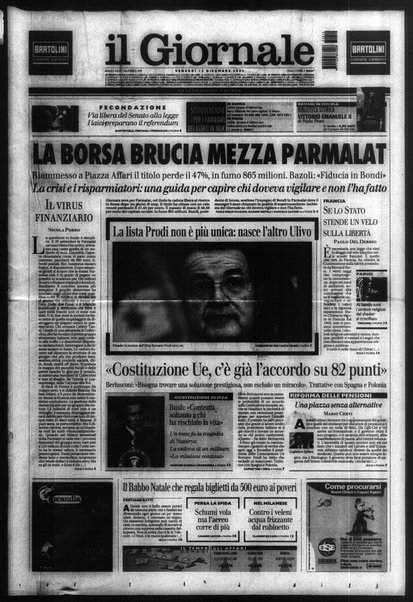 Il giornale : quotidiano del mattino